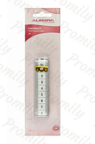Сантиметровая измерительная лента портновская 2м Aurora AU-1113 от магазина Promily в Иванове