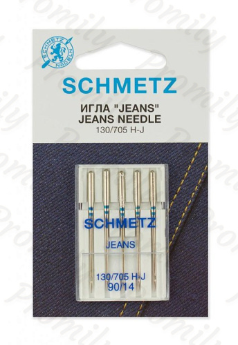 Иглы для джинсы № 90, Schmetz, 5шт от магазина Promily в Иванове