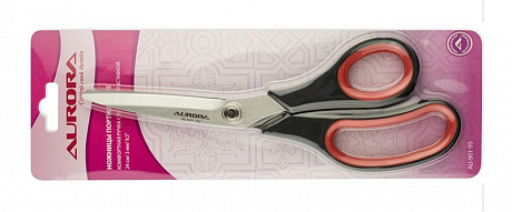 Ножницы раскройные с резиновыми вставками 27 см Aurora (AU-901-105) от магазина Promily в Иванове