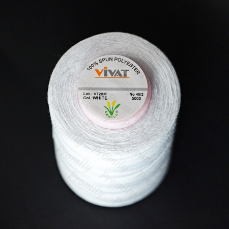 Нитка VIVAT 40/2 белый от магазина Promily в Иванове