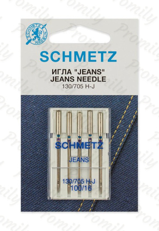 Иглы для джинсы №100, Schmetz, 5шт от магазина Promily в Иванове