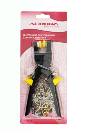 ИНСТРУМЕНТ ДЛЯ УСТАНОВКИ КНОПОК И ЛЮВЕРСОВ Aurora AU-SA50 от магазина Promily в Иванове