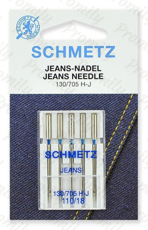 Иглы для джинсы № 110, Schmetz, 5шт от магазина Promily в Иванове