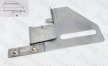 Приспособление "подгиб" KHF-22 (DYU 205) Подгибка одинарным подворотом от магазина Promily в Иванове