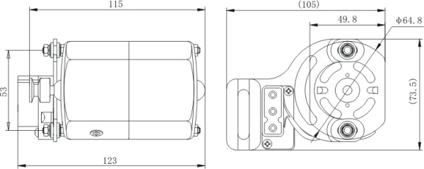 Электропривод (мотор) для оверлока с педалью Jegon 150W от магазина Promily в Иванове